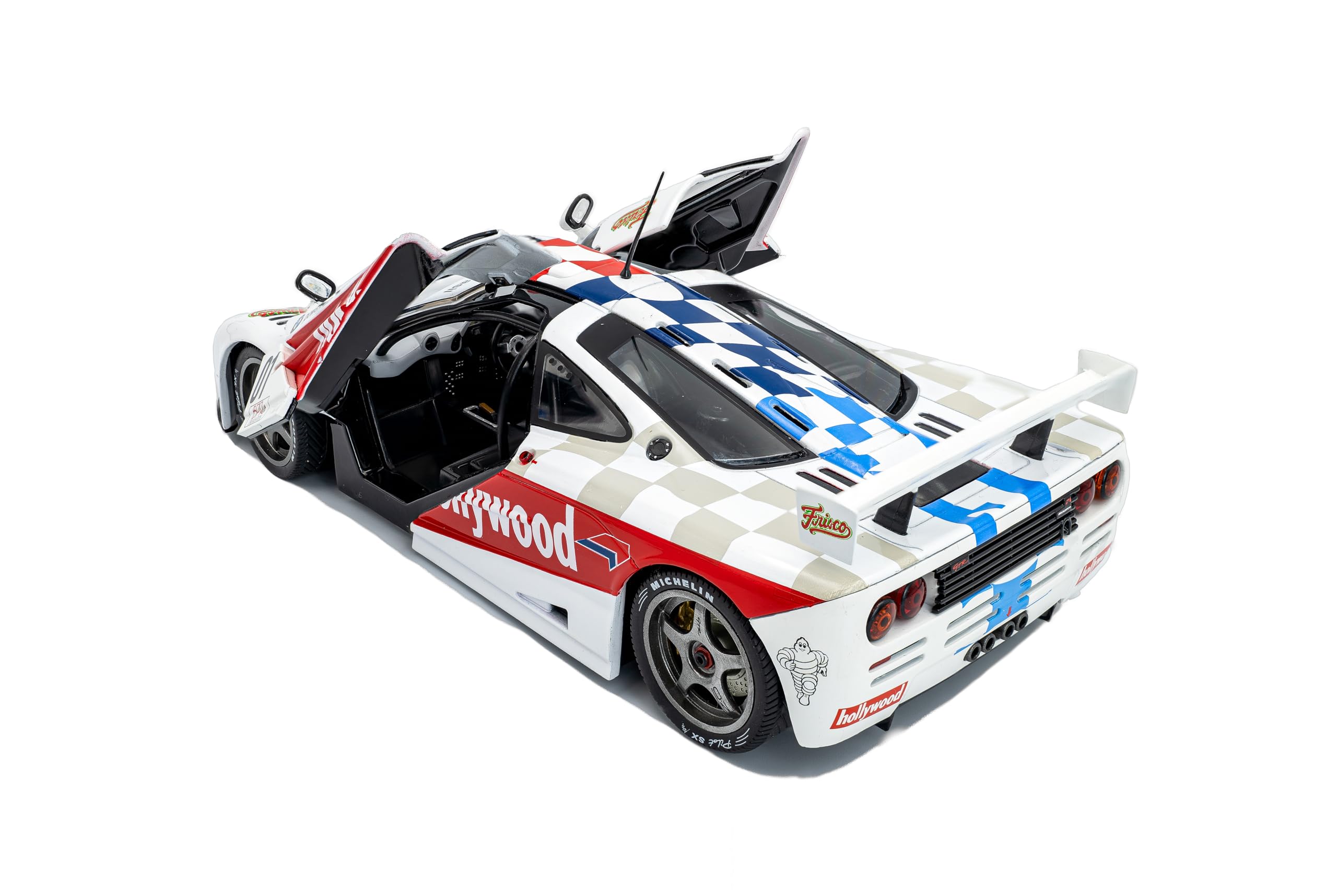 Amazon.com: Solido McLaren F1 GTR Short Tail White #01 N.Piquet/J